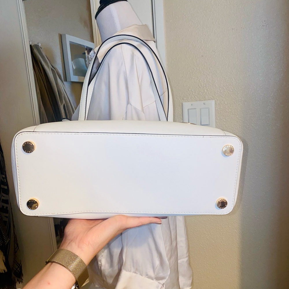Michael Kors Ciara Tote Optic White - Picture 4 of 6